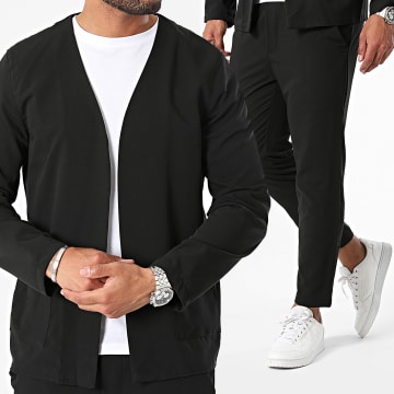 Frilivin - Set giacca e pantaloni neri