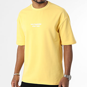 Classic Series - Camiseta oversize amarilla