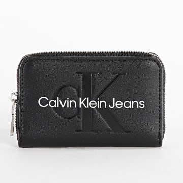 Calvin Klein - Portefeuille Sculpted 2255 Noir