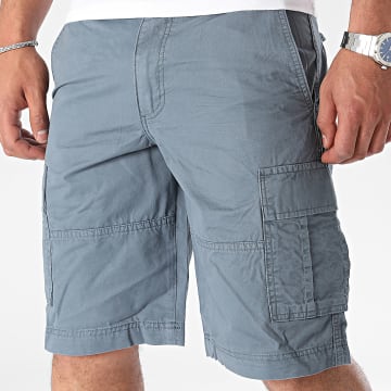 Jack And Jones - Pantaloncini Cargo Cole Campaign blu ardesia