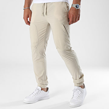 John H - Pantalon Jogging Beige