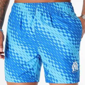 OM - M23093 Shorts de baño Azul claro Azul real