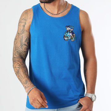 Teddy Yacht Club - Camiseta de tirantes azul Art Series