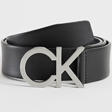 Calvin Klein - Ceinture CK Buckle 6849 Noir Argenté