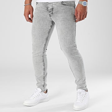 Classic Series - Jeans slim grigio chiaro