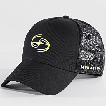 La Piraterie - Cappello Trucker Ratpi Nero Giallo