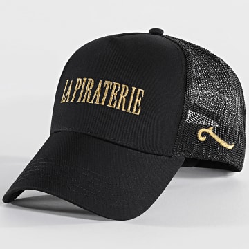 La Piraterie - Scarface Trucker Cap Zwart Goud