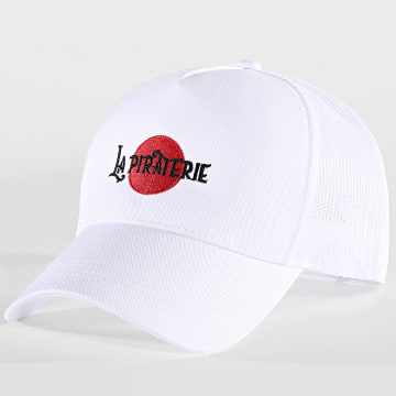 La Piraterie - Cappello Trucker Red Moon Bianco