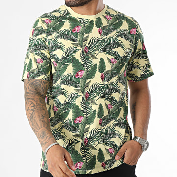 Produkt - Tee Shirt Hawaii Jaune Floral