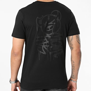 Sale Môme Paris - Tee Shirt Nounours Dripping Graffiti Noir Noir