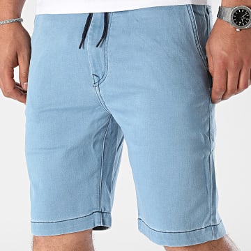 Tiffosi - Pantaloncini indaco Slim Jean 10054358 Denim blu