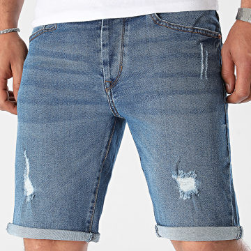 Tiffosi - Pantaloncini jeans slim 10054434 Denim blu