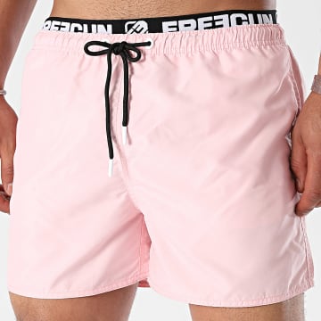 Freegun - Pantaloncini da bagno Boardshort Rosa chiaro