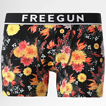 Freegun - Boxer Signature Noir Multi Floral