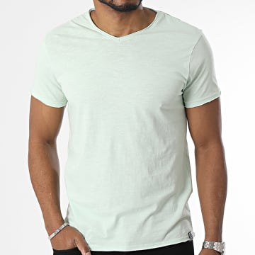 La Maison Blaggio - Camiseta cuello pico Verde claro