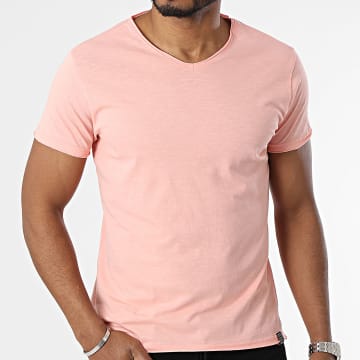 La Maison Blaggio - Maglietta rosa con scollo a V