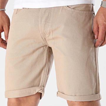 Tiffosi - Pantaloncini Jean dal taglio regolare 10054416 Beige
