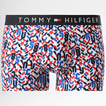 Tommy Hilfiger - Boxer 2854 Bianco Nero Blu Reale Rosso