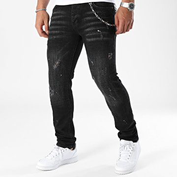 2Y Premium - Jean Slim Noir