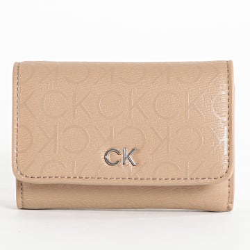 Calvin Klein - Portefeuille Femme Daily Small Trifold 2637 Beige