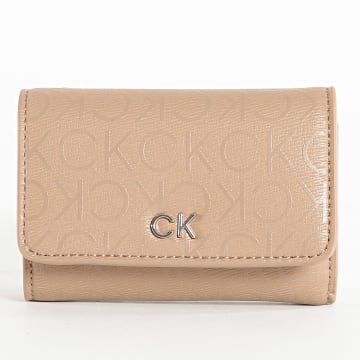 Calvin Klein - Portafoglio donna Daily Small Trifold 2637 Beige