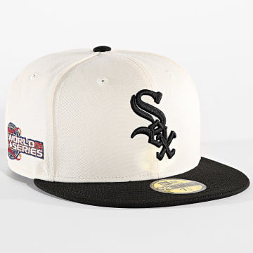 New Era - Cap Fitted 59 Fifty Chicago White Sox 60503459 Beige Nero