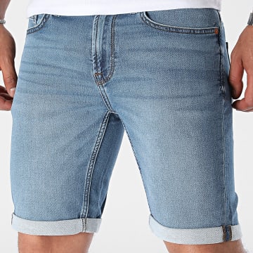 Only And Sons - Short Jean Ply 8584 Bleu Denim