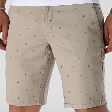Only And Sons - Short Chino Cam Ditsy Beige