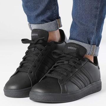 Adidas Sportswear - Grand Court 2.0 K FZ6159 Core Black Grey Six Damessneakers