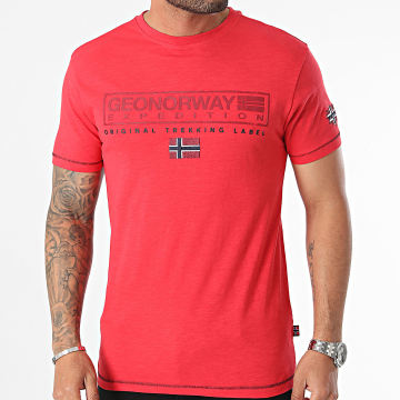 Geographical Norway - Tee Shirt Jasic Rouge