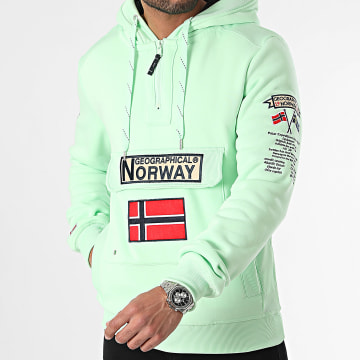 Geographical Norway - Sudadera Gym Class Verde