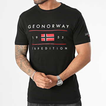 Geographical Norway - Tee Shirt Jezolo Noir