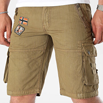 Geographical Norway - Pantaloncini Cargo color cammello