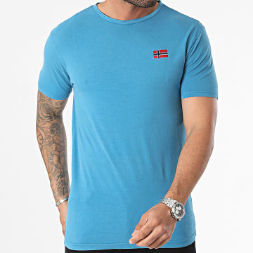 Geographical Norway - Camiseta azul Jactus