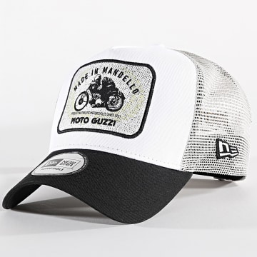 New Era - Moto Guzzi Trucker Cap 60503538 Beige Bianco Nero