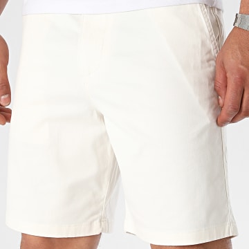 Selected - Pantalones cortos chinos Regular Bill Blanco
