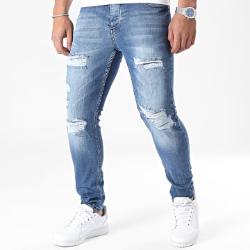 Classic Series - Blauwe Denim Slim Jeans