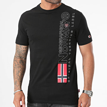 Geographical Norway - Tee Shirt Noir