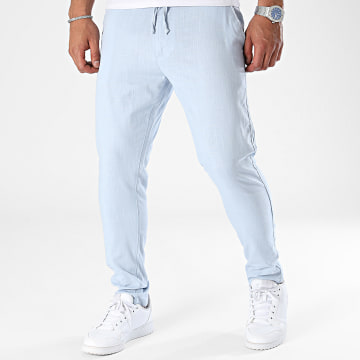 Mackten - Pantalon Chino Egan Bleu Clair