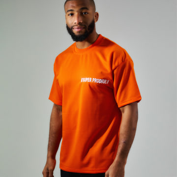 Super Prodige - Camiseta oversize 0322 Naranja