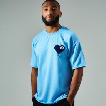 Super Prodige - Camiseta oversize 0323 Azul claro