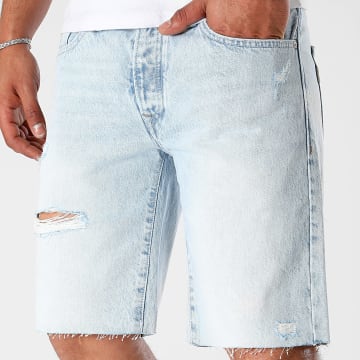 Tiffosi - Pantaloncini Jean regular fit 10055149 Blue Wash