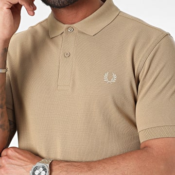 Fred Perry - Polo Manches Courtes Plain Fred Perry M6000 Camel