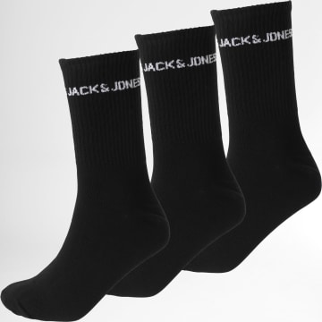 Jack And Jones - Set di 3 paia di calzini Melvin neri