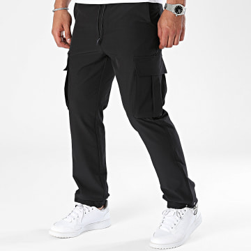 KZR - Pantalones cargo negros