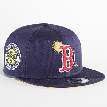 New Era - 9Fifty MLB Summer Icon Boston Red Sox Snapback Cap 60503499 Navy Blue
