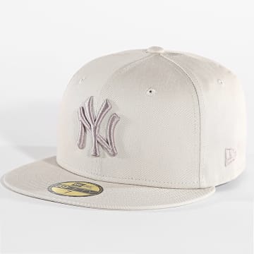 New Era - Casquette Fitted 59 Fifty NY 60503400 Beige