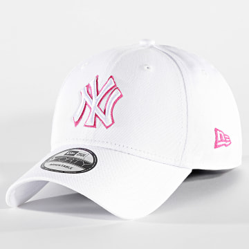 New Era - Casquette 9 Forty NY 60503409 Blanc Rose