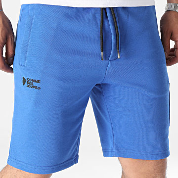 Comme Des Loups - Short Jogging Classico Bleu Roi