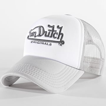 Von Dutch - Casquette Trucker Atlanta 7030750 Gris Blanc